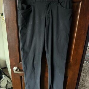 lululemon athletica ABC PANT Men's Black Chinos